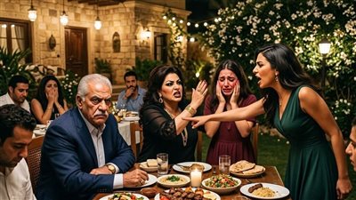 العزومه بقلم مني السيد 